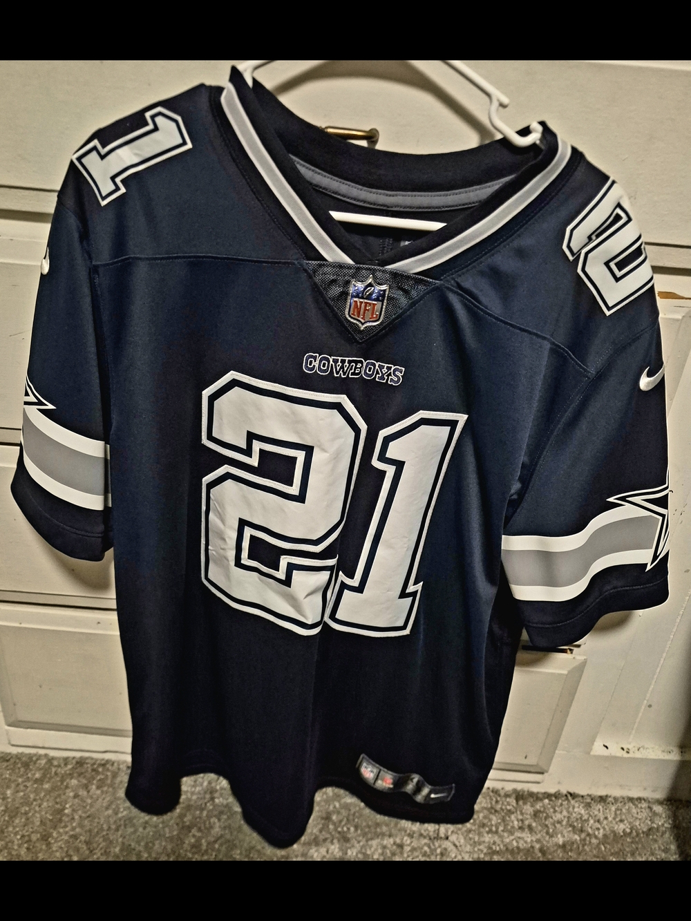 Nike Dallas Cowboys Ezekiel Elliott #21 Stitched Jersey Size Size Xl